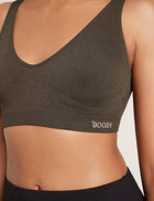 Boody rinnahoidja Shaper Crop Bra, dark olive