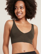 Boody rinnahoidja Shaper Crop Bra, dark olive