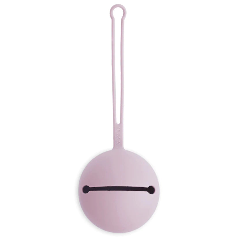 Mushie Silikoonist Lutihoidja Soft Lilac
