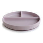 Mushie Silikoonist taldrik iminapaga- Soft Lilac