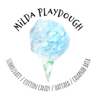 Milda Playdough 100% naturaalne voolimismass SUHKRUVATT, 150g.