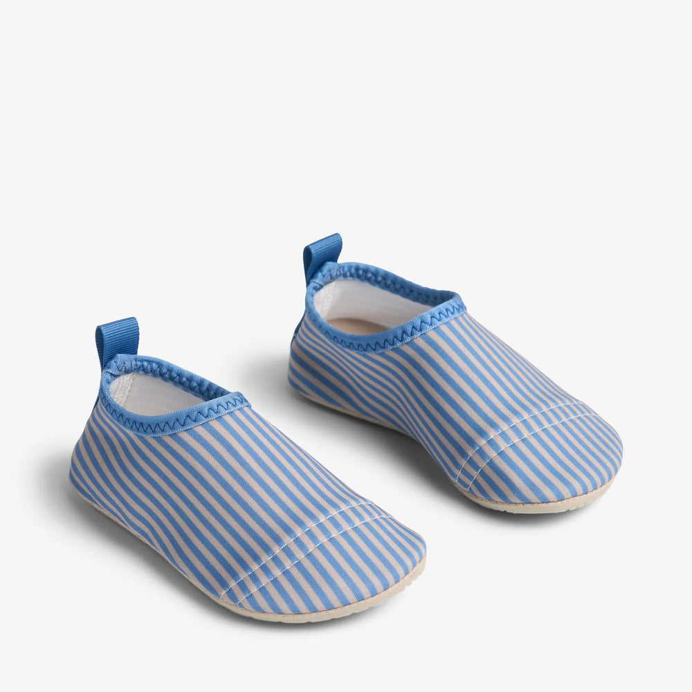 Wheat Dolphin veesussid, blue swim stripe