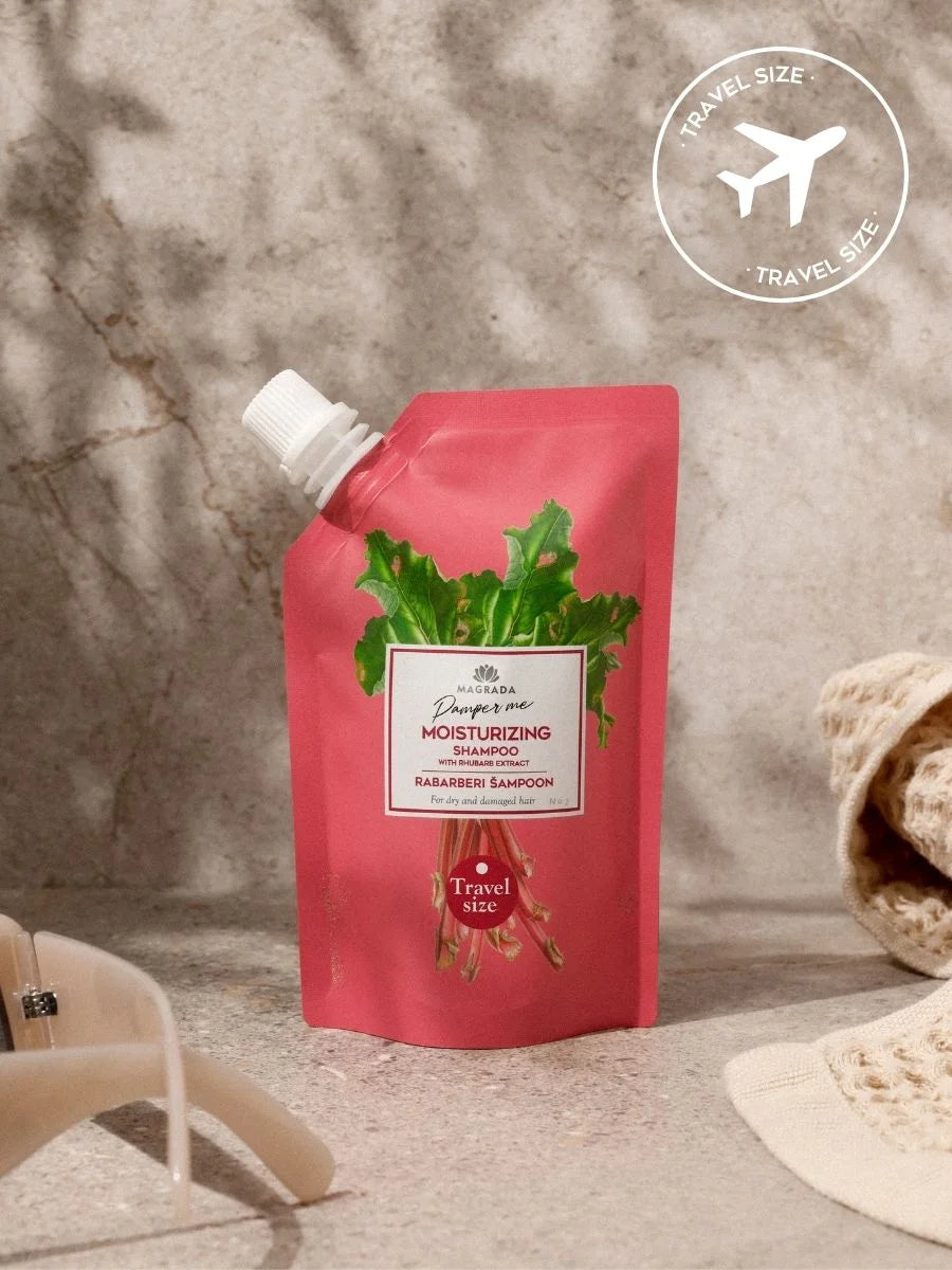 MAGRADA Rabarberi šampoon reisisuuruses 100ml