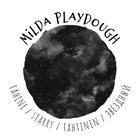 Milda Playdough 100% naturaalne voolimismass TÄHINE, 150g.