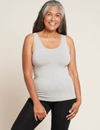 Boody Tank Top, light grey marl