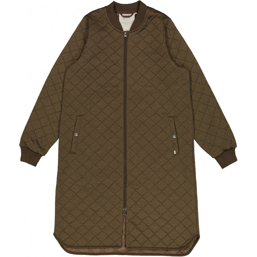 Wheat termojakk Lara, brown melange