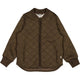Wheat termojakk Loui, brown melange