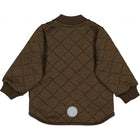 Wheat termojakk Loui baby, brown melange