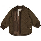 Wheat termojakk Loui baby, brown melange