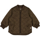 Wheat termojakk Loui baby, brown melange