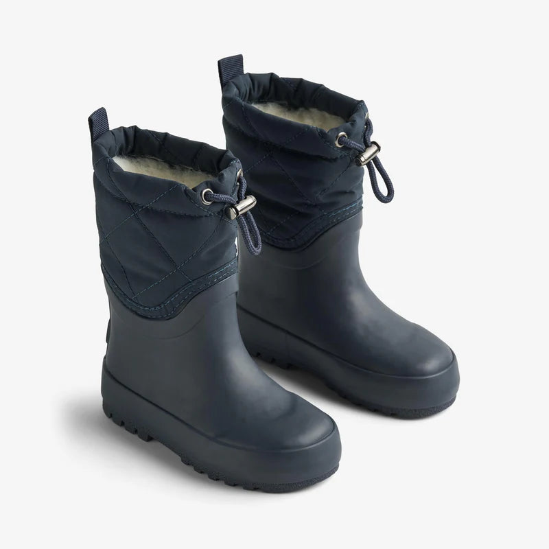 Wheat  Drizzle sooja voodriga kummikud, navy