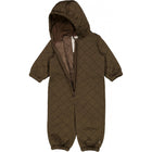 Wheat termokombe Harley baby, Brown melange