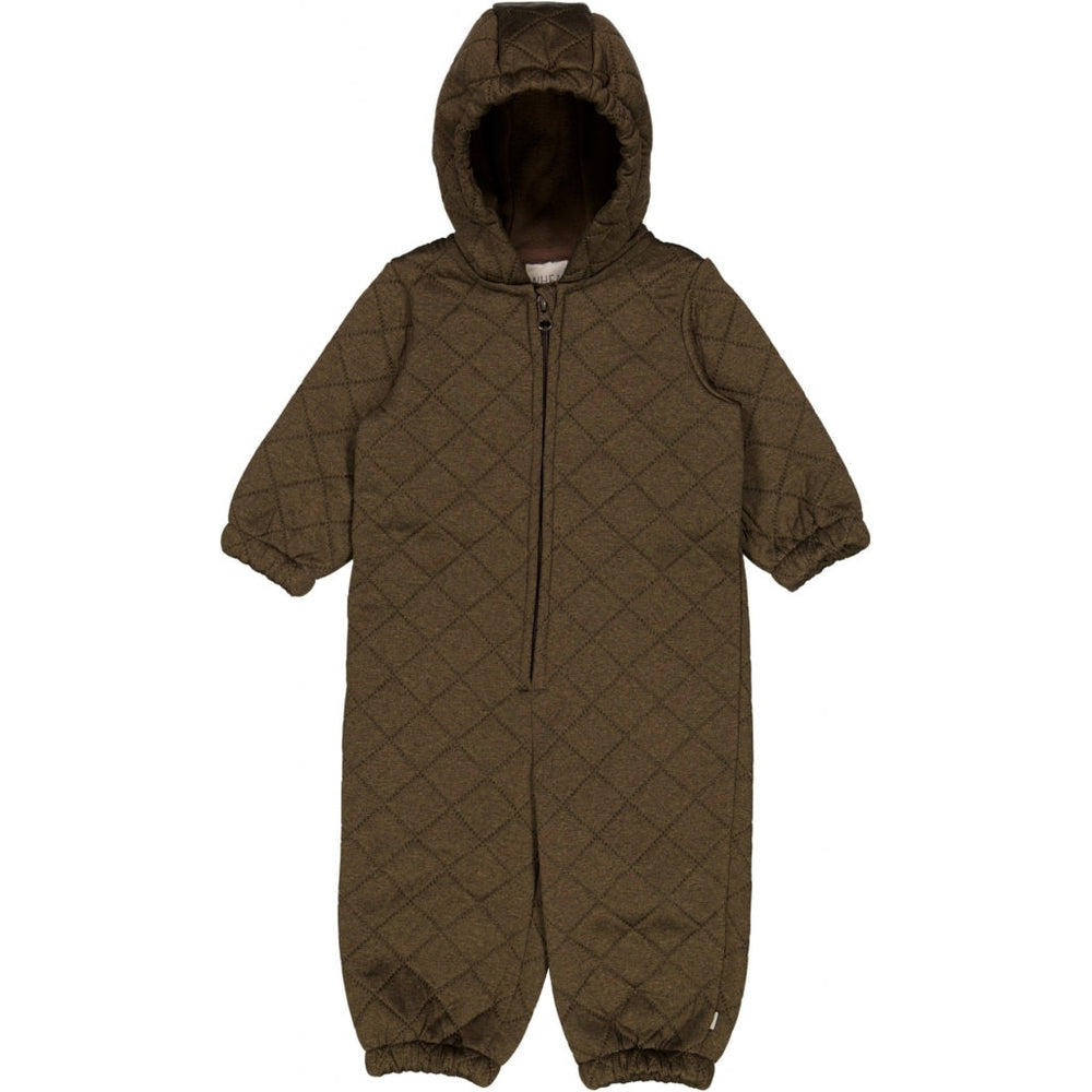 Wheat termokombe Harley baby, Brown melange