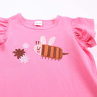 Fred's World Bumblebee frill s/s T- Pink