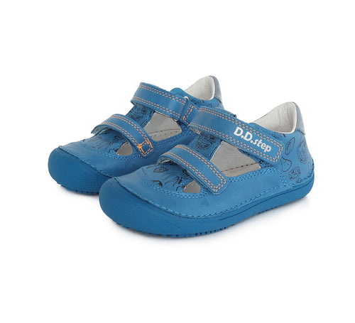 D.D.Step nahast sandaalid, bermuda blue 063