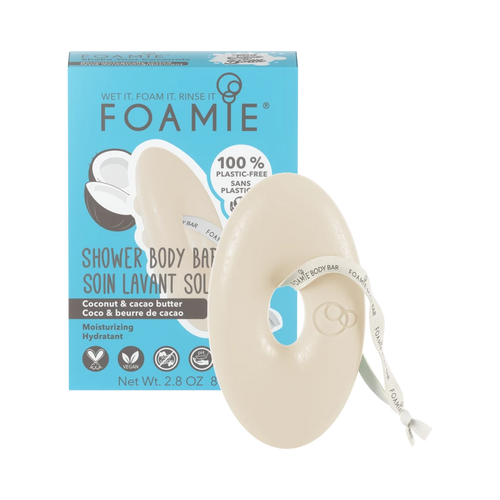 FOAMIE 2in1 puhastav ja niisutav kehaseep kookoseõli ja kookosevõiga, 80g