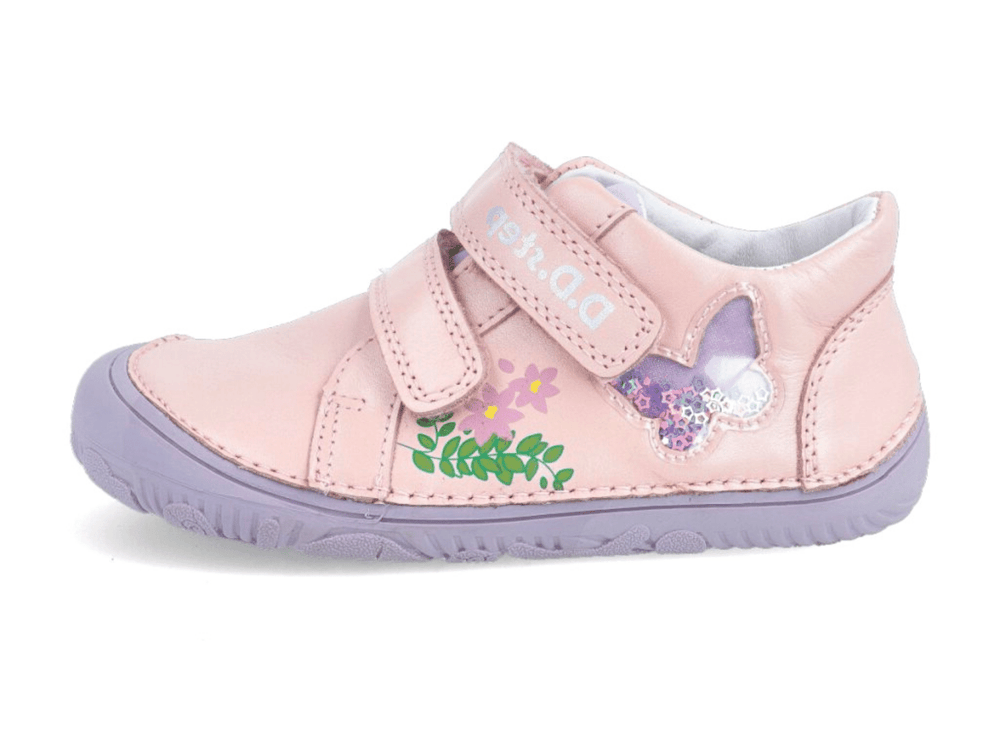 D.D.Step nahast tossud, pink/liblikas 073
