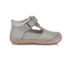 D.D.Step barefoot nahast kingad, grey/lilled 070