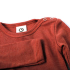 Müsli Woolly meriino-siidi T, russet