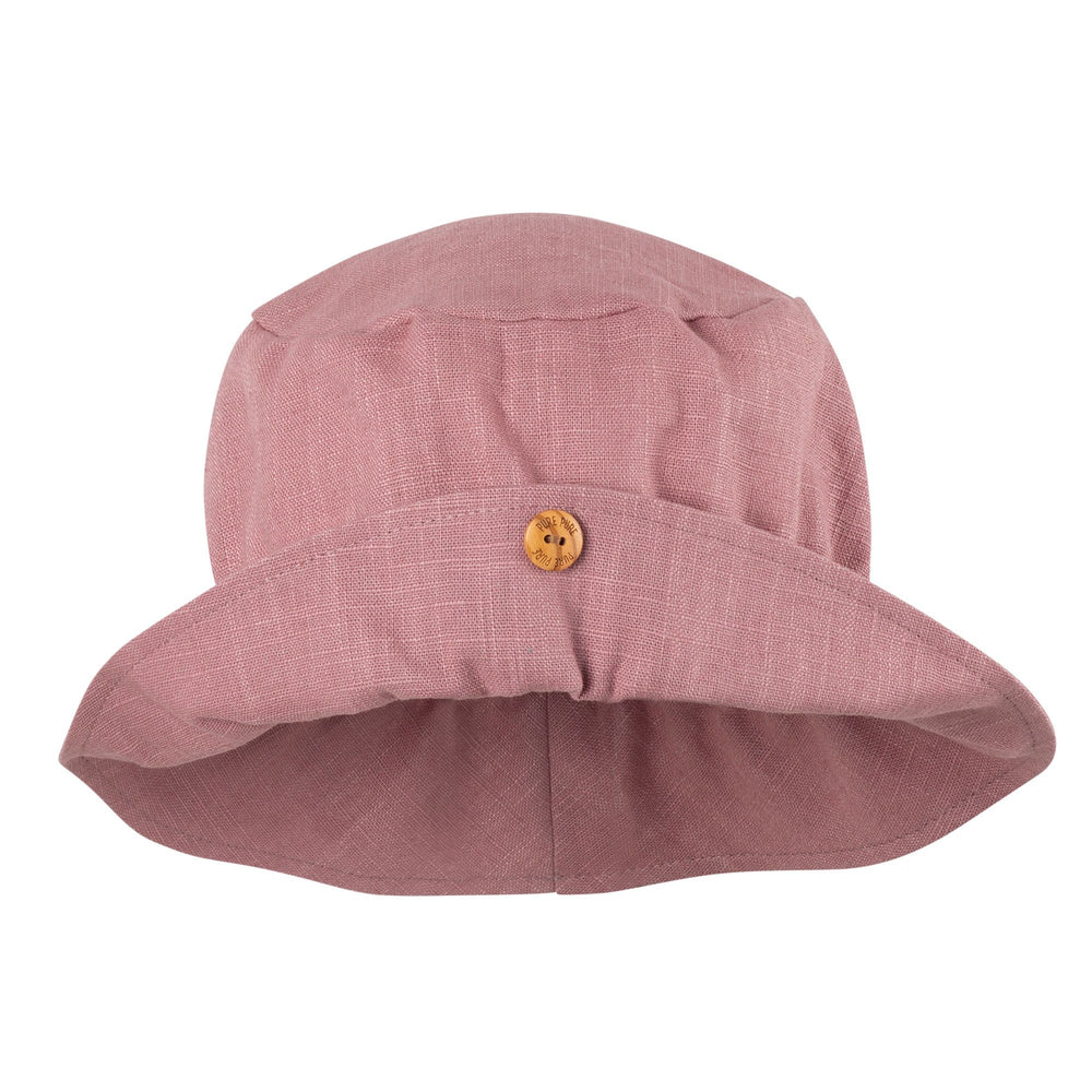 Pure Pure by Bauer linane nööbiga päikesekaitsemüts, Dusty Rose