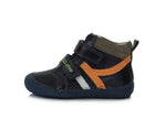 D.D.Step helendava tallaga nahast kevad-/sügissaapad, royal blue+oranž 063