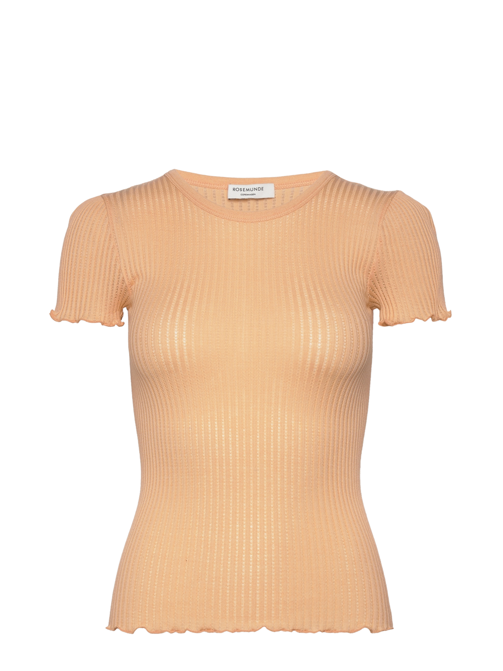 Rosemunde siidist pluus, peach fuzz