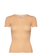 Rosemunde siidist pluus, peach fuzz