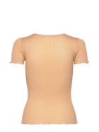 Rosemunde siidist pluus, peach fuzz