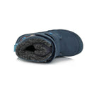 D.D.Step villase voodriga barefoot-saapad, royal blue/traktor 063