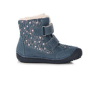 D.D.Step barefoot-saapad, royal blue/tähekesed 063