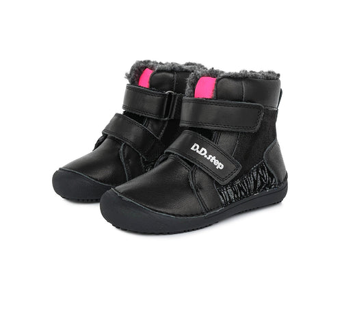 D.D.Step barefoot-saapad, black/winter 063