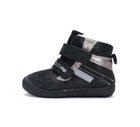 D.D.Step nahast barefoot-saapad, black/AW'24 063