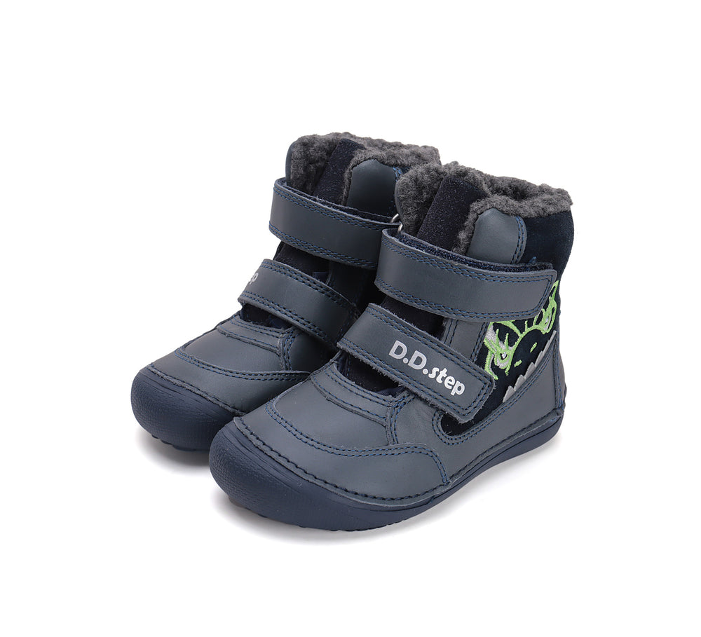 D.D.Step villase voodriga barefoot-saapad, royal blue/AW'24 063