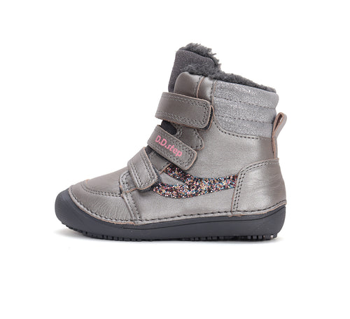 D.D.Step villase voodriga barefoot-saapad, dark grey/AW'24 063