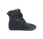 D.D.Step helendava talla ja villase voodriga barefoot-saapad, royal blue/063