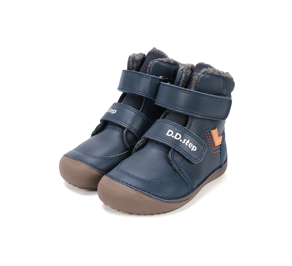 D.D.Step villase voodriga barefoot-saapad, royal blue/063