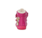 D.D.Step nahast barefoot-saapad, dark pink 070
