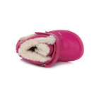 D.D.Step nahast barefoot-saapad, dark pink 070