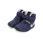 D.D.Step nahast barefoot-saapad, bermuda blue/kass palliga 070