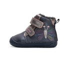 D.D.Step nahast barefoot-saapad, royal blue/liblikas 070