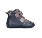 D.D.Step nahast barefoot-saapad, royal blue/liblikas 070