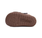 D.D.Step nahast barefoot-saapad, chocolate/liblikas 070