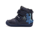 D.D.Step villase voodriga nahast barefoot-saapad, royal blue/AW'24 070