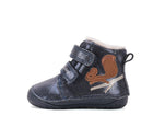 D.D.Step nahast barefoot-saapad, royal blue/orav