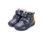 D.D.Step nahast barefoot-saapad, royal blue/orav