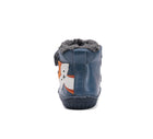 D.D.Step nahast barefoot-saapad, bermuda blue/rebane