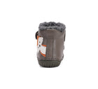 D.D.Step nahast barefoot-saapad, khaki/rebane