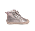 D.D.Step nahast barefoot-saapad, cream