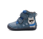 D.D.Step nahast barefoot-saapad, royal blue/hunt