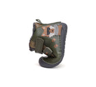 D.D.Step nahast barefoot-saapad, emerald/hunt
